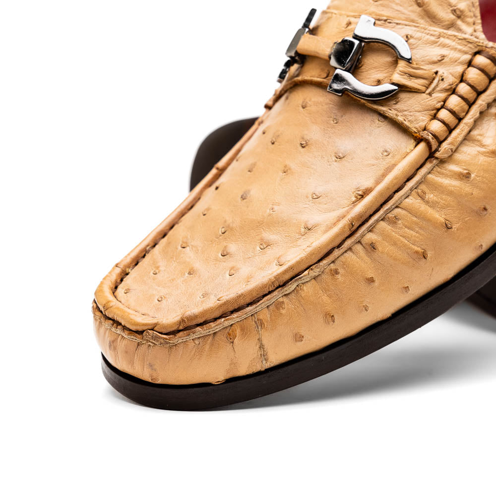 Marco Di Milano Ferrioni Ostrich Orix Bit Loafer