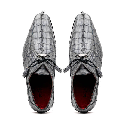 Marco Di Milano Cancun Gray Leather Loafer