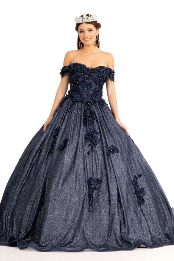Floral Embroidered Gown by Elizabeth KGL1971