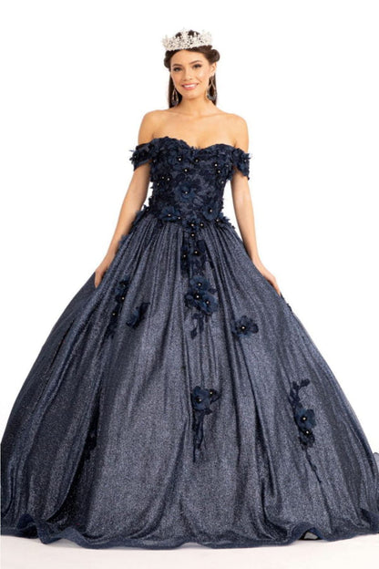 Floral Quinceanera Dress