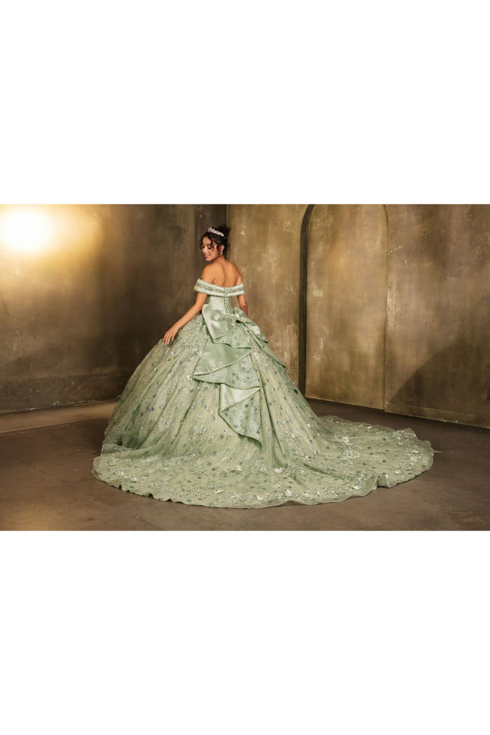 Gala Dress Sweetheart Off The Shoulder Ball Gown By Layla K LK277