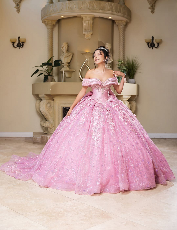 Gala Dress Sweetheart Off The Shoulder Ball Gown By Layla K LK277