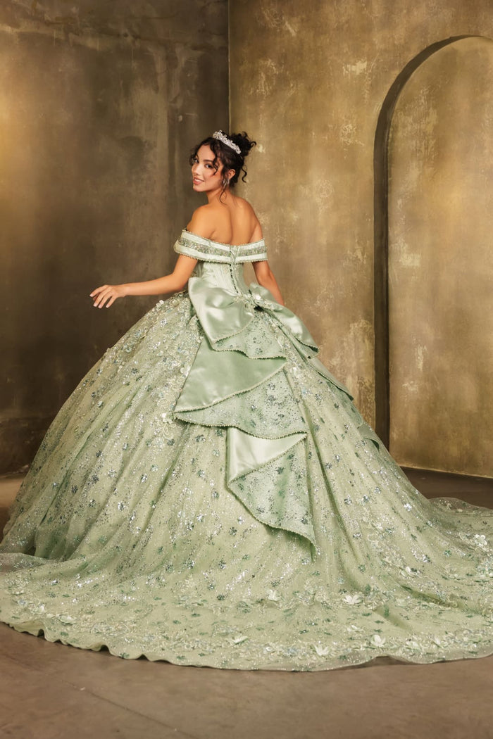 Gala Dress Sweetheart Off The Shoulder Ball Gown By Layla K LK277