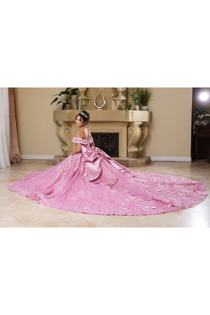 Gala Dress Sweetheart Off The Shoulder Ball Gown By Layla K LK277