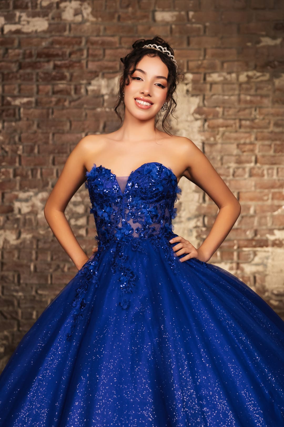 Quinceanera Gown Sweetheart Corset Back Gala Dress By Layla K LK243