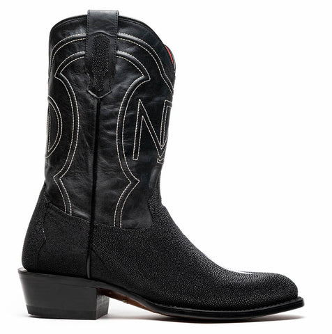 Marco Di Milano Georgia Stingray Round Toe Cowboy Boots