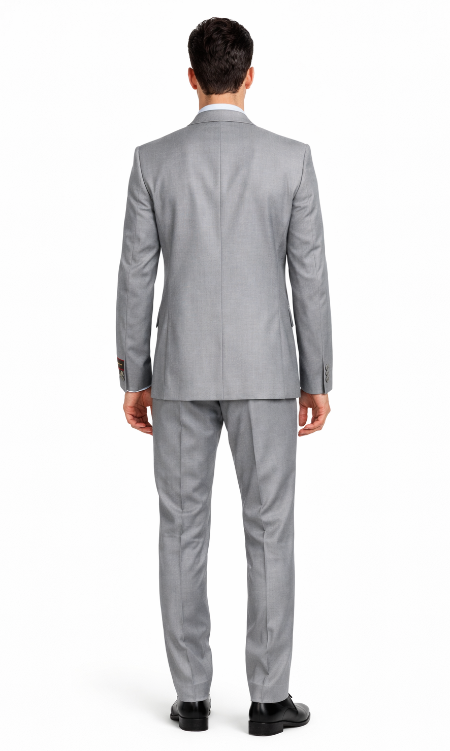 Giorgio Fiorelli Grey Two-Button Suit  Vest