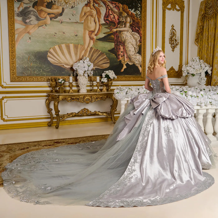 Off Shoulder Ball Gown by Elizabeth KGL3652