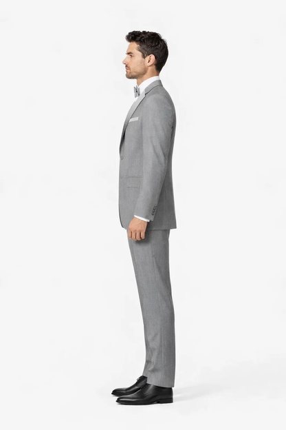 Grey Classic Notch Tuxedo