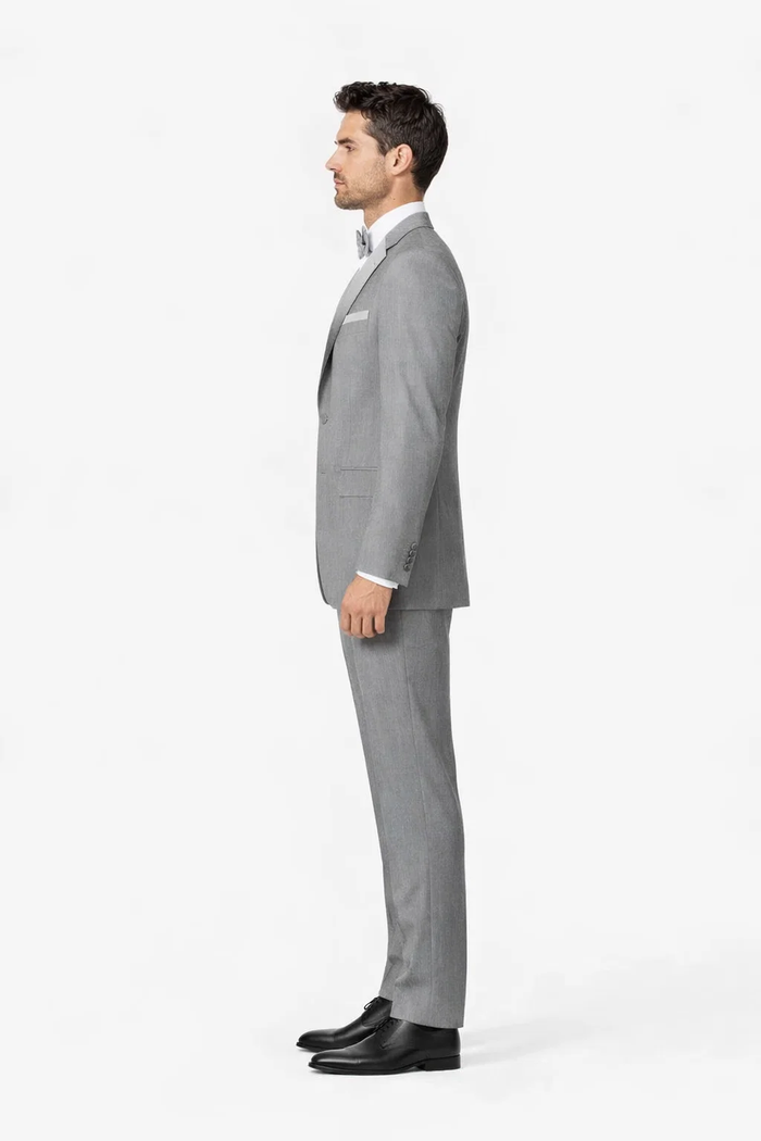 Grey Classic Notch Tuxedo