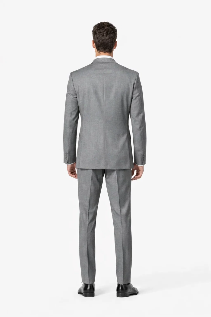 Grey Classic Notch Tuxedo