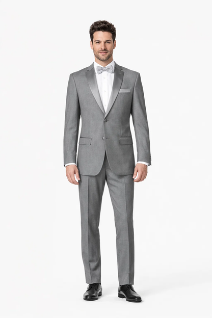 Grey Classic Notch Tuxedo
