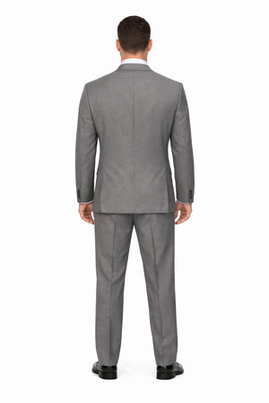 Modern Fit Tiglio Wool Double-Breasted Suit – Premium Tailored Formal Suit