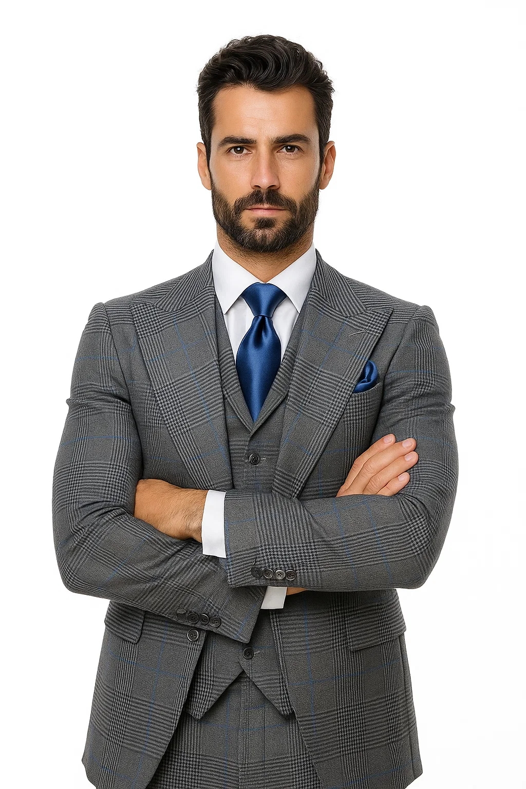 Classic Fit Gray Color by Rossiman