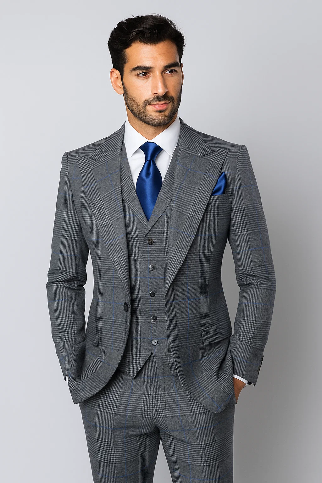Classic Fit Gray Color by Rossiman