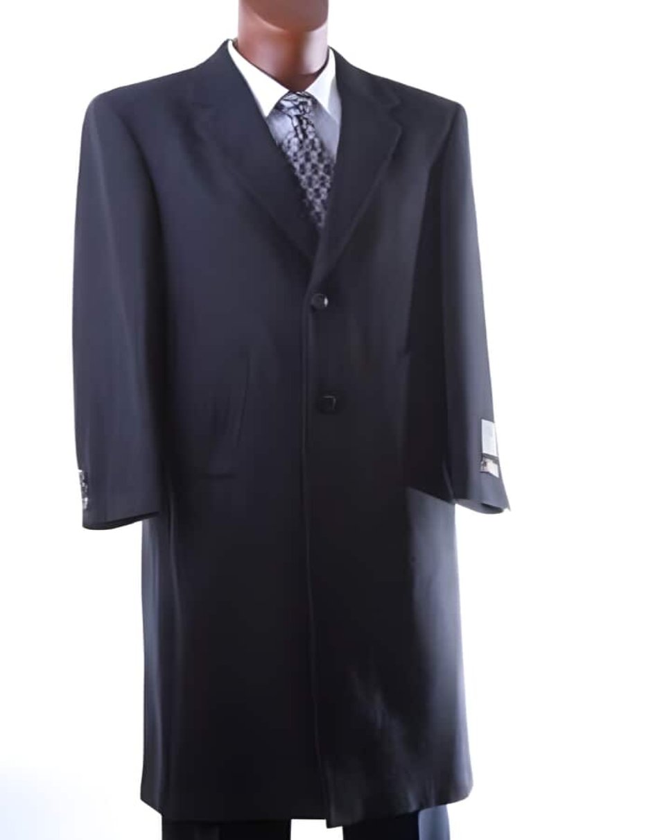 Long wool topcoat deals