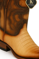 king-exotic-mens-caiman-belly-snip-toe-boots