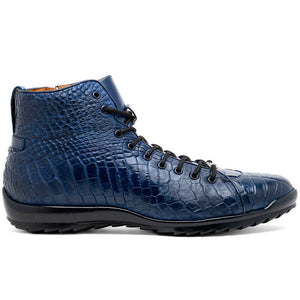 Marco Di Milano Hermond Navy Leather Luxury Shoe
