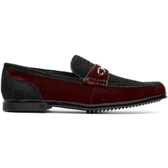 marco-di-milano-black-wine-hugo-sueded-ostrich-leg-bit-loafers