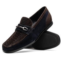marco-di-milano-brown-navy-hugo-sueded-ostrich-leg-bit-loafers