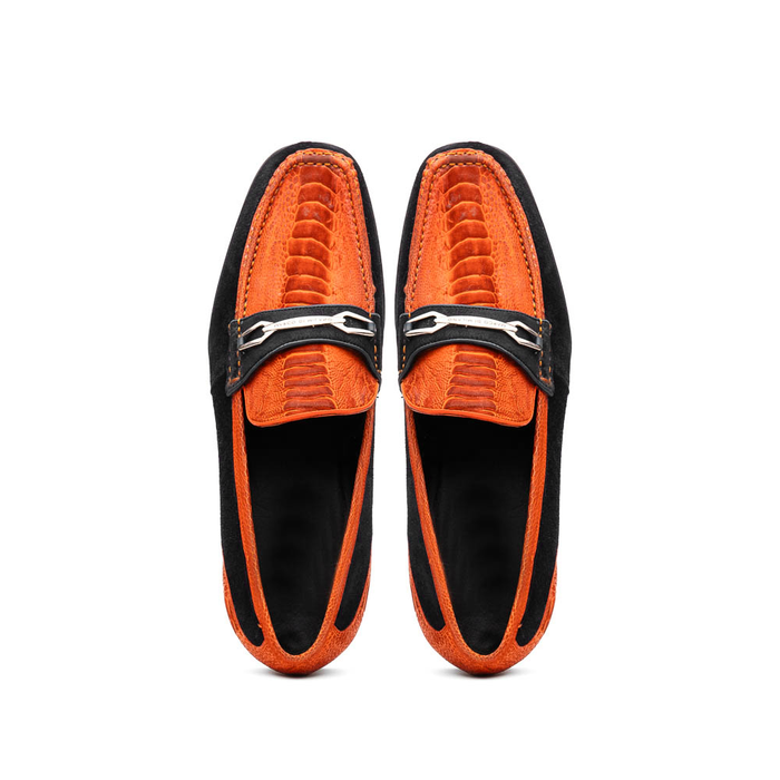 Marco Di Milano Hugo Belt Orange / Black