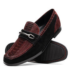 marco-di-milano-wine-black-hugo-sueded-ostrich-leg-bit-loafers
