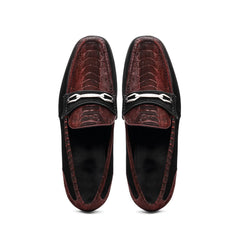 marco-di-milano-wine-black-hugo-sueded-ostrich-leg-bit-loafers