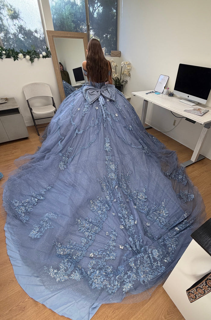 Prom Dress Sweetheart Off The Shoulder Ball Gown By Layla K LK273