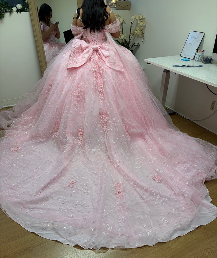 Prom Dress Sweetheart Off The Shoulder Ball Gown By Layla K LK273