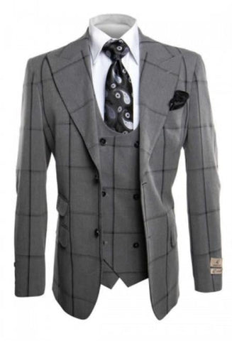 Rossi Man Men's Dress Suit ƒ?? Classic Rossiman Formalwear for Timeless Style