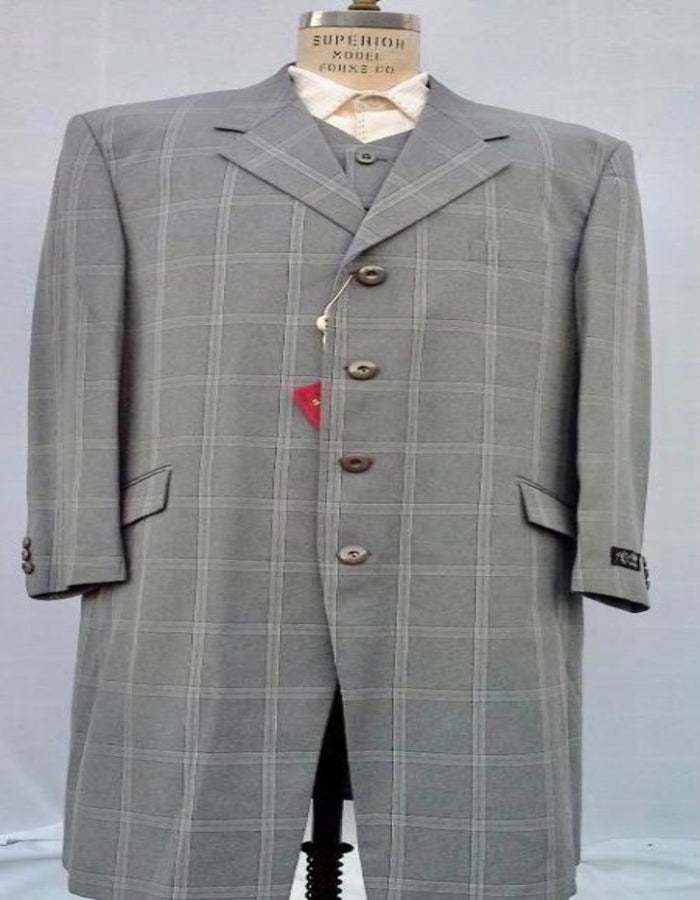 Tan Color Zoot Suit - Beige Fashion Maxi Suit - Men's Tuxedo USA