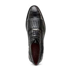 marco-di-milano-john-black-shoes-exotic-caiman-crocodile-woven-leather-dress-oxfords