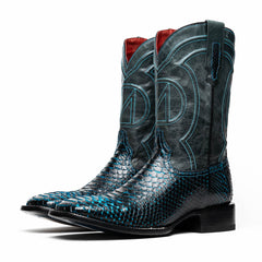 marco-di-milano-kansas-black-blue-python-round-toe-cowboy-boots