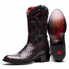 marco-di-milano-kansas-blackcherry-python-round-toe-cowboy-boots
