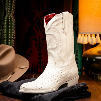 Marco Di Milano Kansas White Leather Luxury Shoe