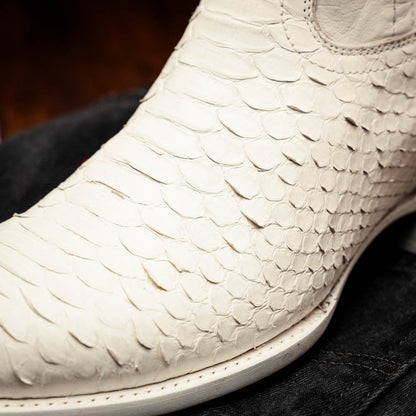Marco Di Milano Kansas White Leather Luxury Shoe