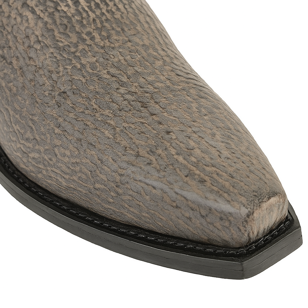 King Exotic Men's Shark Snip Toe Western Boots