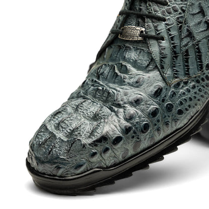 Marco Di Milano Kratos Gray Leather Luxury Shoe