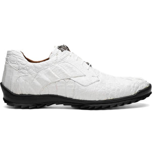 Marco Di Milano Kratos White Leather Loafers