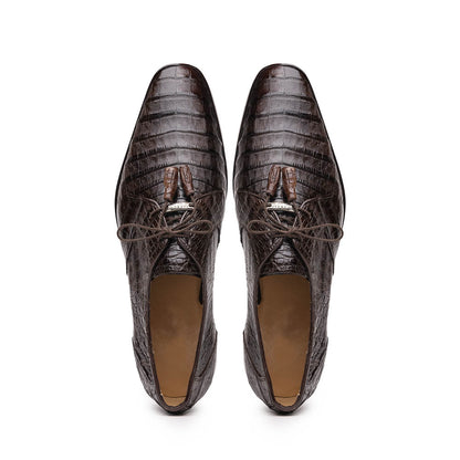 Marco Di Milano Lacio Brown Leather Oxford Shoe