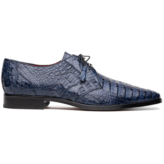Marco Di Milano Lacio Navy Leather Dress Shoe