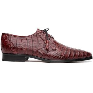 Marco_Di_Milano Lacio Wine Leather Dress Shoe