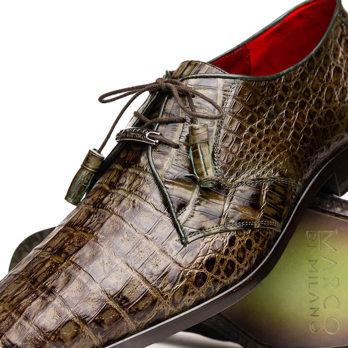 Marco Di Milano Lacio WoodGreen Leather Oxford