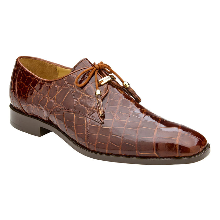 Belvedere Lago Peanut - Genuine Alligator Luxury Shoe