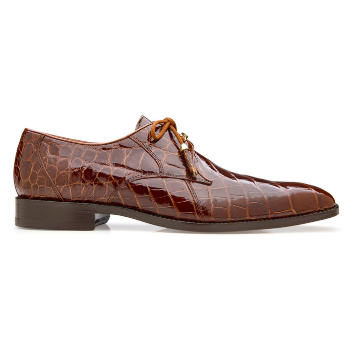 Belvedere Lago Peanut - Genuine Alligator Luxury Shoe