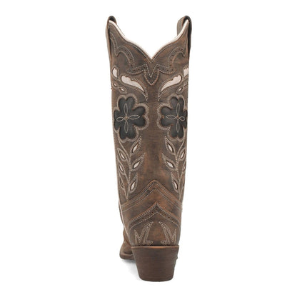 Laredo Women's Zury Snip Toe Leather Boots - Brown 54268