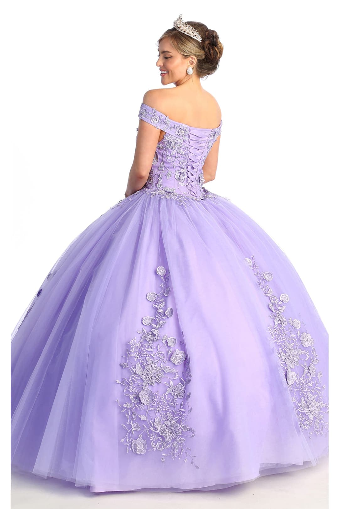 Off The Shoulder Ball Gown