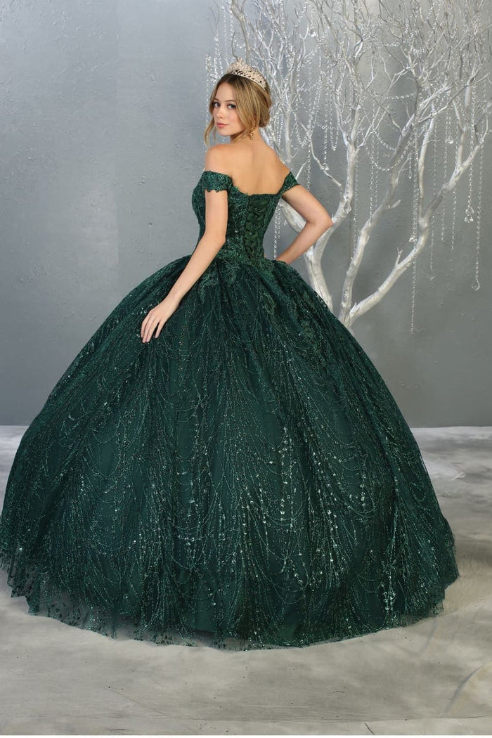 Layla K LK153 Corset Back Embellished Quinceanera Formal Ball Gown