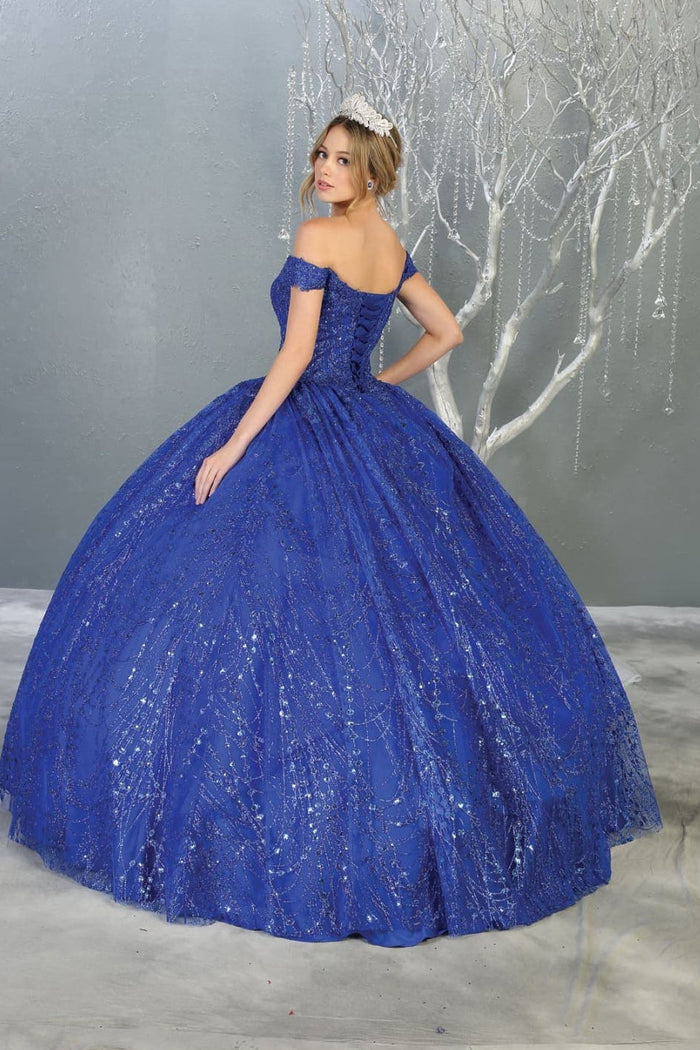 Layla K LK153 Corset Back Embellished Quinceanera Formal Ball Gown