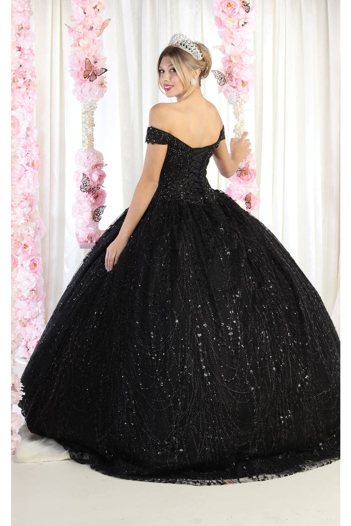 Layla K LK153 Corset Back Embellished Quinceanera Formal Ball Gown